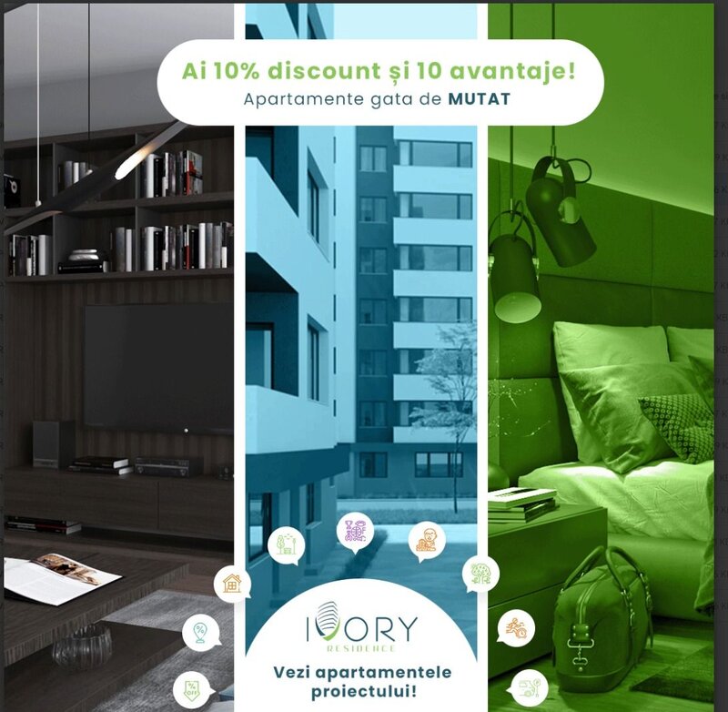 Pipera, Ivory Residence, apartamente premium cu reducere de 10%